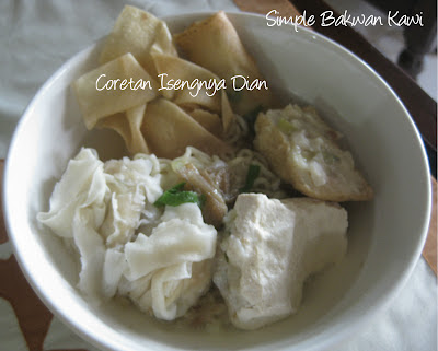 Simple Bakwan  Kawi  Corat Coret