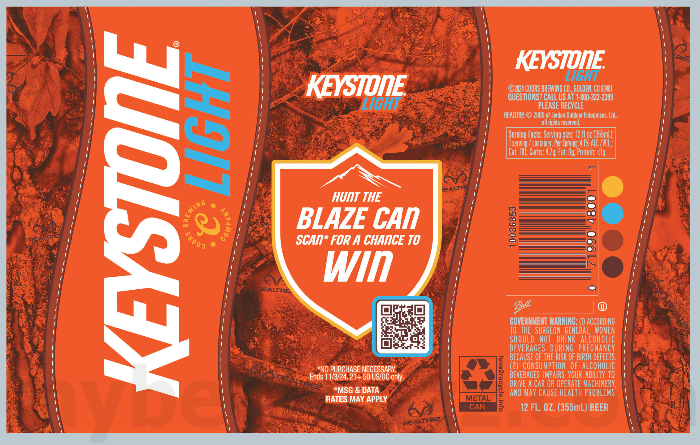 Keystone Light Blaze Cans Return For 2024
