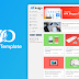 MSD Responsive Grid Style Blogger Template Free Download