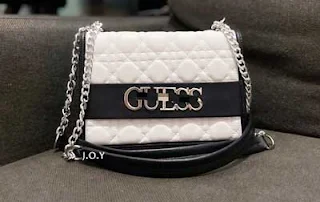 Tas Wanita Cantik Murah Elegan Tas GS03Joy 2Tone Famos