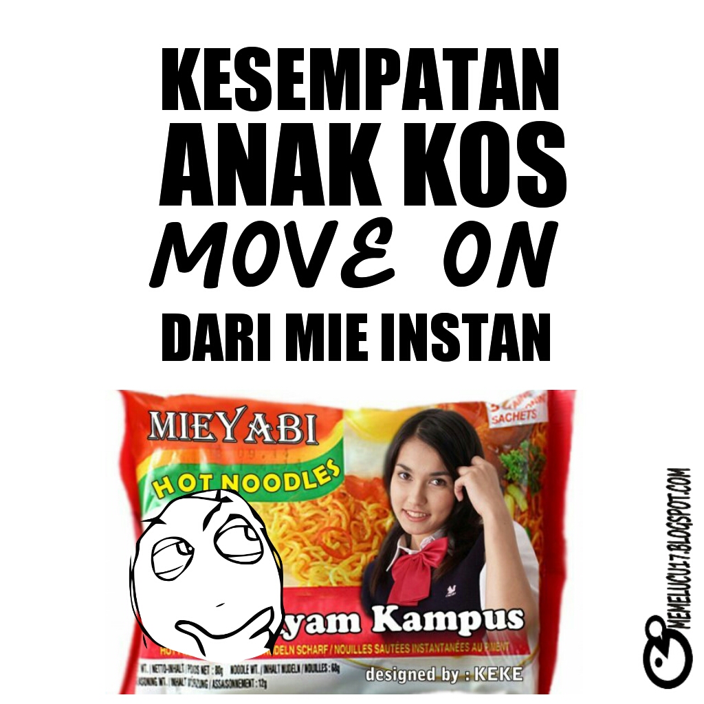 Gambar Meme Lucu Anak Kos DP BBM Lucu Untuk Hari Ini