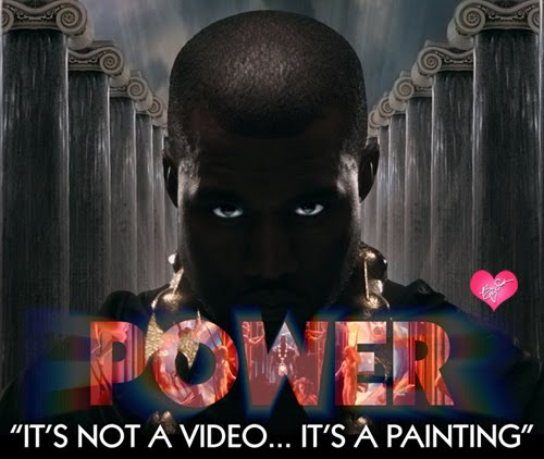 kanye west power painting. Watch Kanye#39;s “Power”