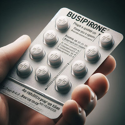 Buspirone,Buspirone mechanism of action,Buspirone dosage,Buspirone side effects,Generalized anxiety disorder treatment,Buspirone vs benzodiazepines,Buspirone interactions,Anxiety medication options,