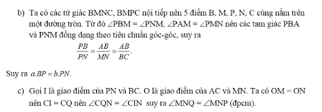 Đề Toán vào chuyên Đại học Sư phạm Hà Nội 2018