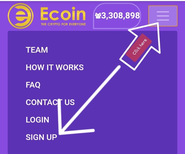 Ecoin sign up then earning 2020  