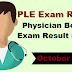 October 2018 PLE: Physician Board Exam Result, (N-Z)