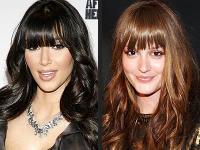 Long Hair With Straight Bangs. long, straight bangs to