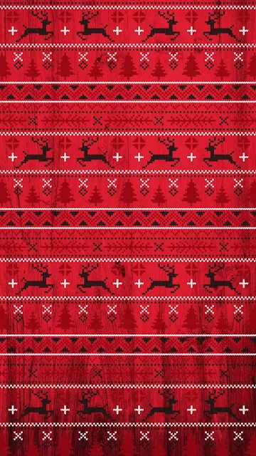 Christmas Patterns Mobile Wallpaper HD, Download Free HD Wallpaper for iPhone, Smartphone, Mobile Phone Device.