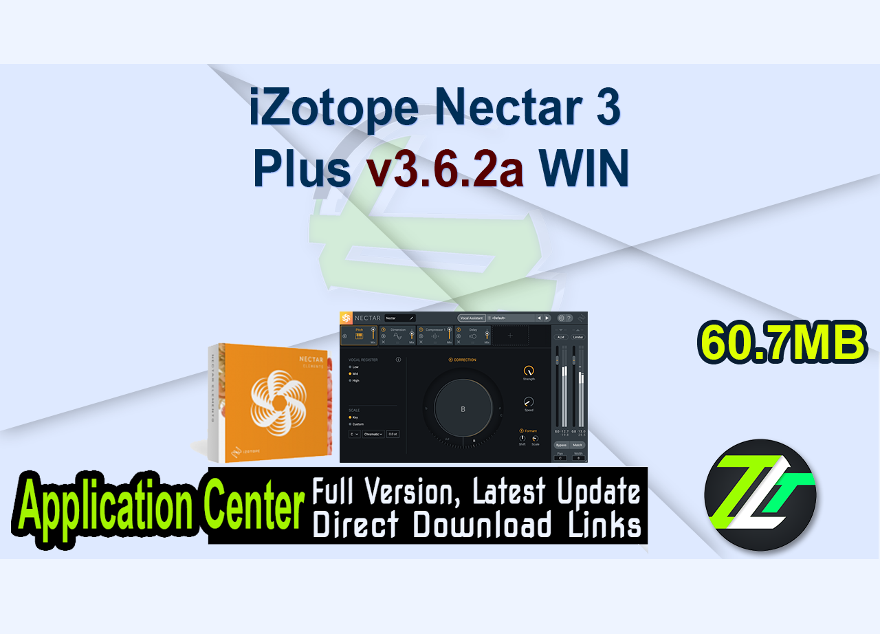 iZotope Nectar 3 Plus v3.6.2a WIN