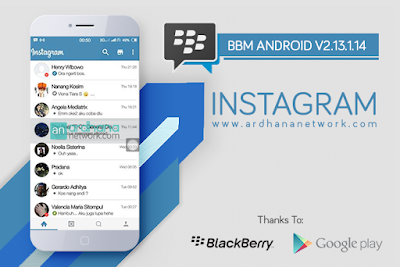Download BBM Mod Instagram Apk Terbaru
