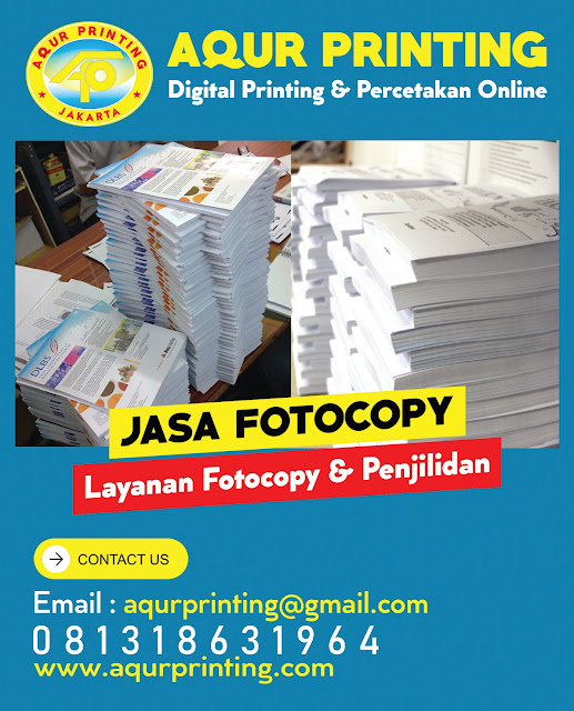 Jasa Fotocopy di Rawamangun Jakarta Timur