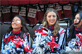 Animadoras en el Desfile de Celebración de la Super Bowl LIII