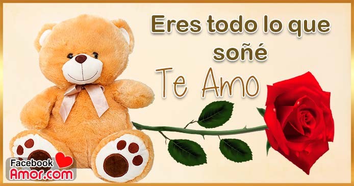 peluche con corazón y rosas te amo