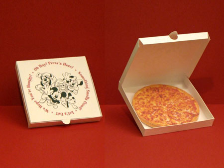 Walt Disney World Pizza Papercraft