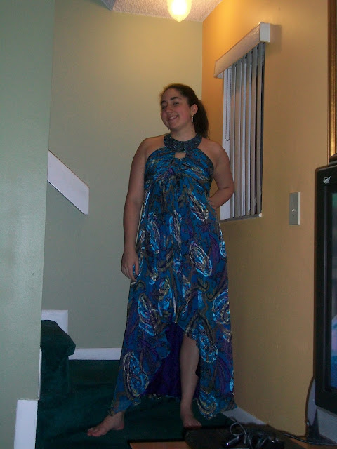 Blue,dress,photo