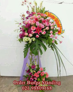 toko bunga standing flowers mewah bagus dan murah, toko bunga