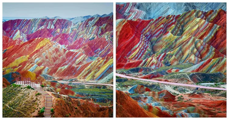 13 Pictures That Prove Mother Nature Is Messing With Us - Rainbow Mountains