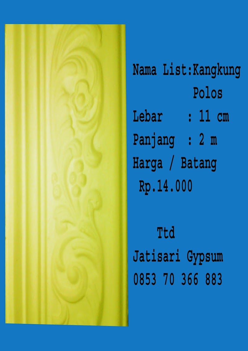 15+ Harga List Gypsum Polos