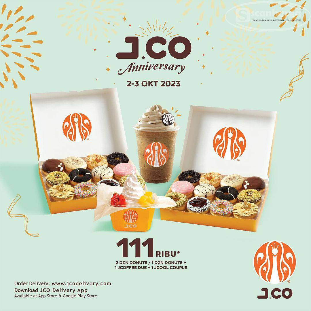 Promo JCO ANNIVERSARY Ke-17 Periode 2 - 3 Oktober 2023