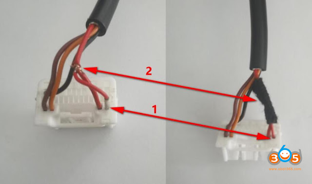 Modify Toyota 24 Cable into Toyota 27 Cable 5