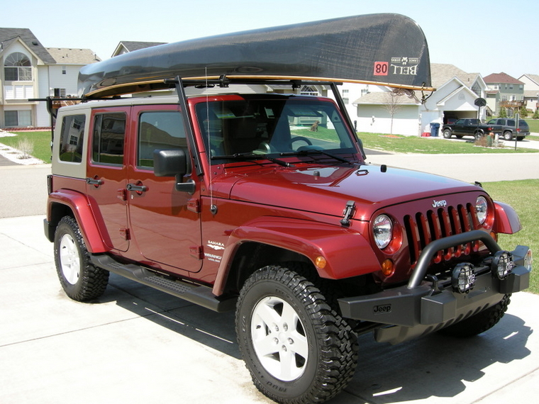 Arnaud' DIY and Tutorials: DIY Custom Roof Rack for Soft-top Jeep