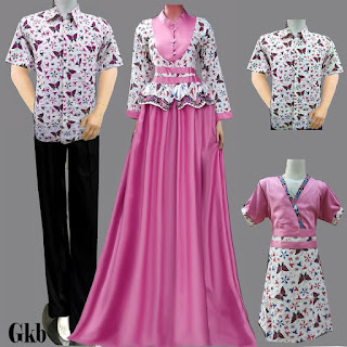 Foto Baju Batik Couple Untuk Lebaran