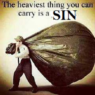 the heaviness of sin