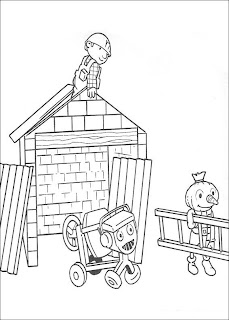 Bob The Builder Coloring Pages