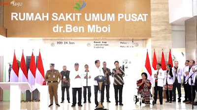 Resmikan RS Terbesar di NTT, Jokowi: Masyarakat Tak Usah Jauh ke Jakarta