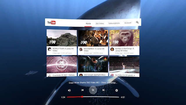 Google releases YouTube VR for Steam