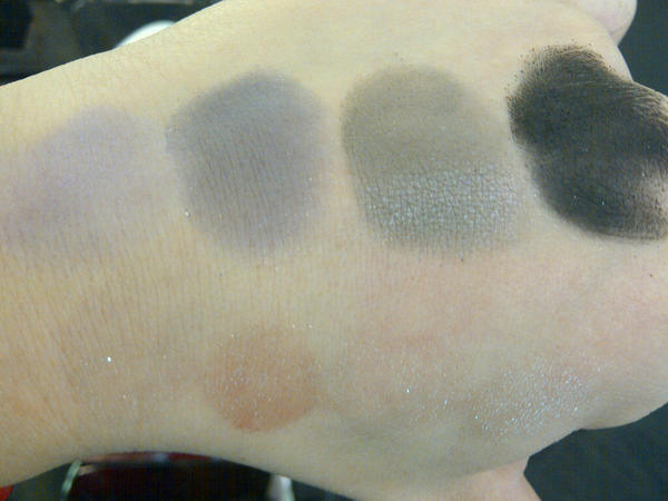 Sephora x Hello Kitty swatches.