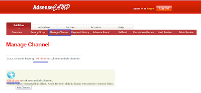 Cara Daftar Menjadi Publisher di AdsenseCamp