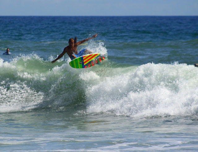 Playalinda nude beach surfing