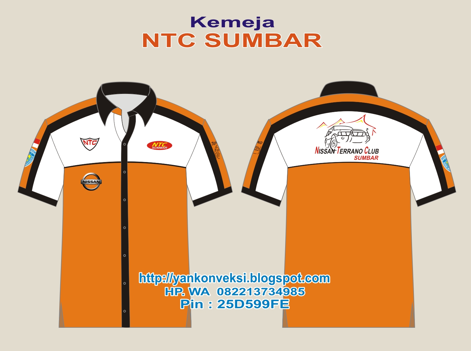 KEMEJA NISSAN TERRANO SUMBAR