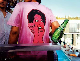Perrier Ad Campaign photo