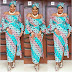 Check out this Creative Aso Ebi Style 