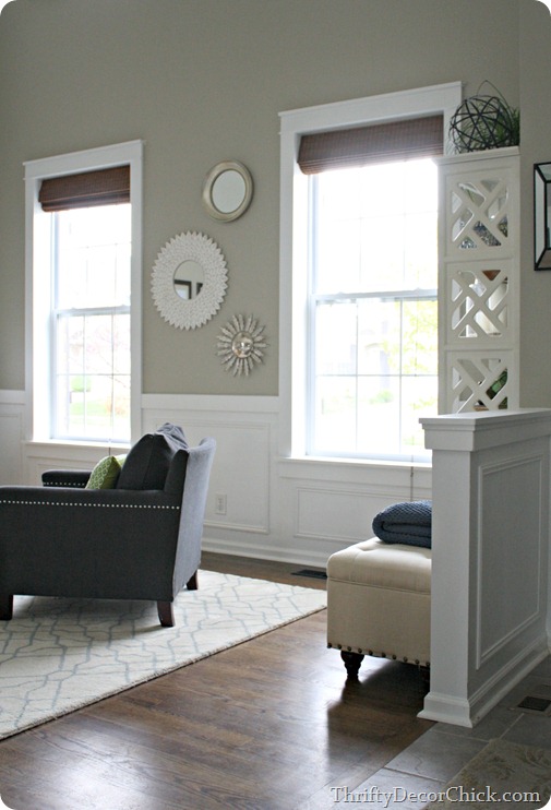 DIY craftsman window trim