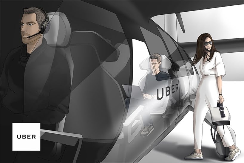 Uber revela el diseño de su nuevo concepto de vehículo volador que estaría operativo en 2023