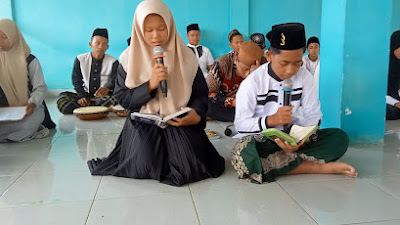 SMPN 2 Purbolinggo Rayakan Hari Besar Islam ISRA MI'RAJ Yang Ke 1444 H