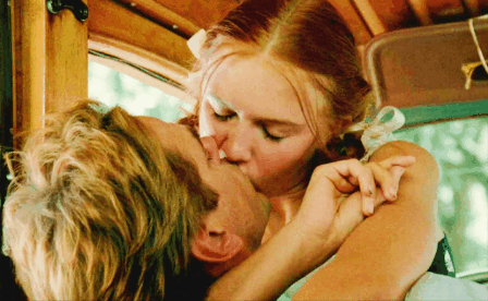 Lolita 1997 bedroom intimacy moment with Jeremy Irons and Dominique Swain