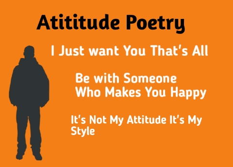 Best attitude poetry in english for boy