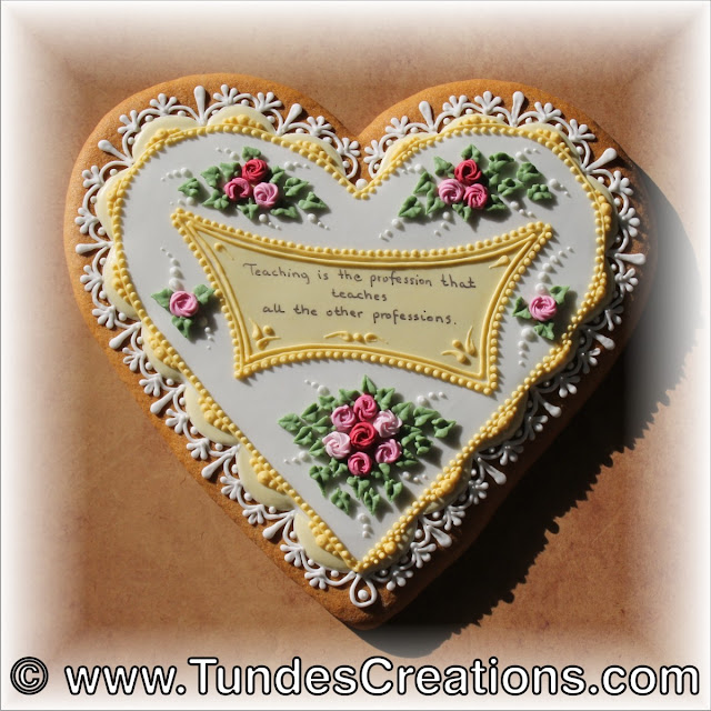 Gingerbread heart teacher gift by Tunde Dugantsi