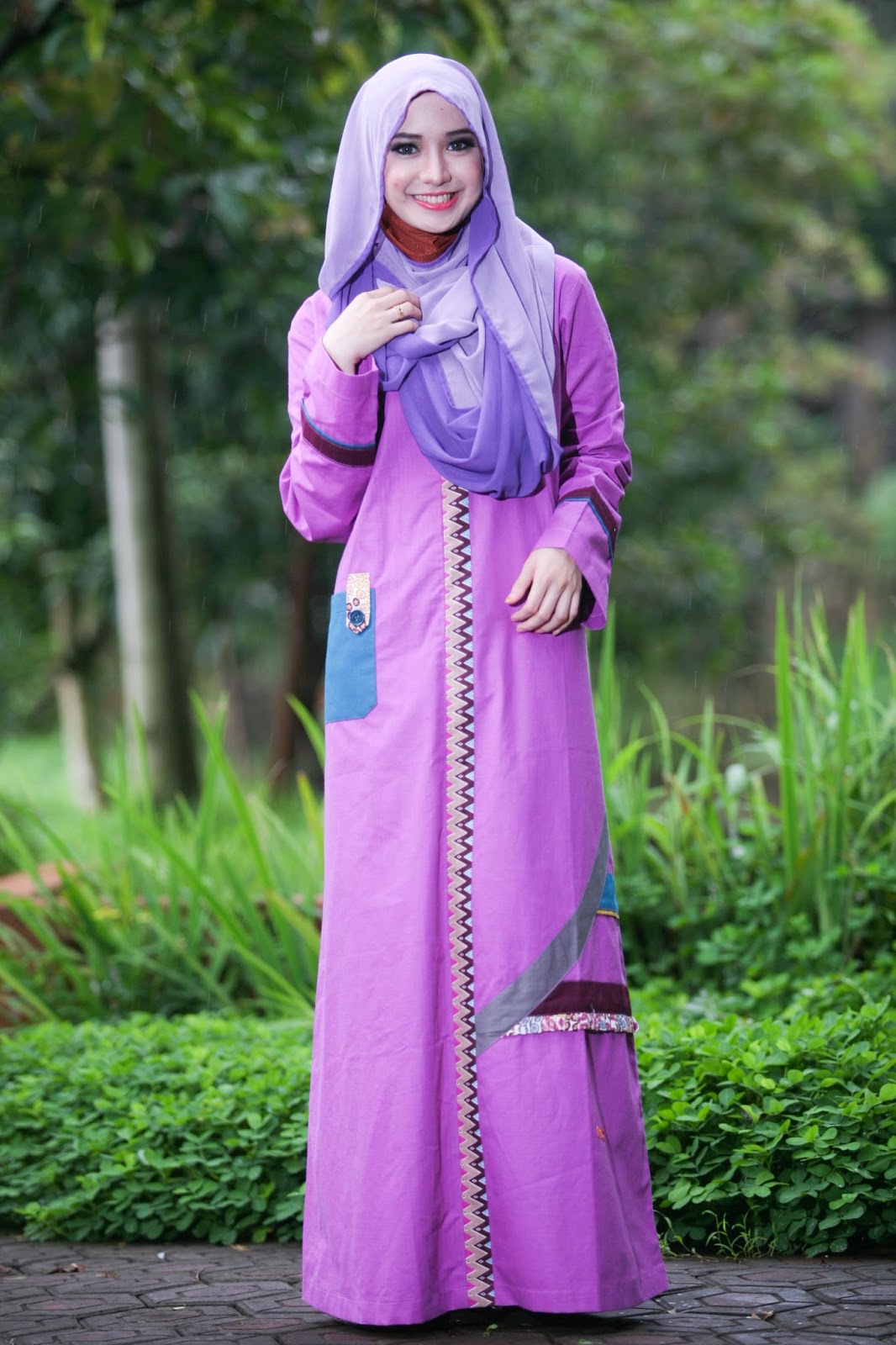 Contoh Model  Gamis Terbaru  2019