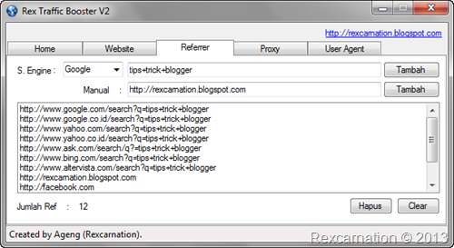 rex traffic booster v2 3