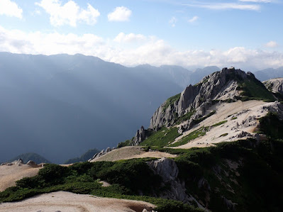 表銀座縦走 燕岳　山頂