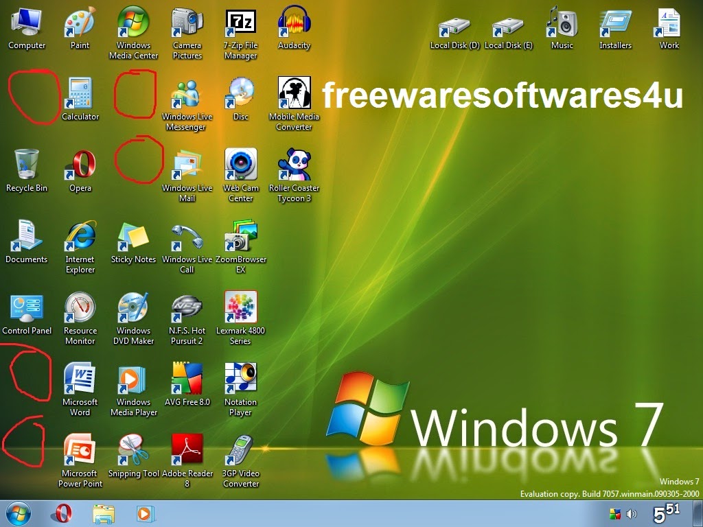 Windows 7 desktop icons not showing ~ Run4Games