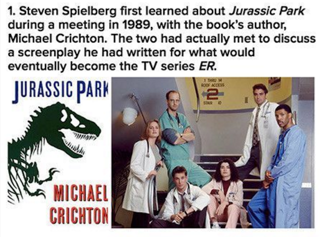 jurassic park facts