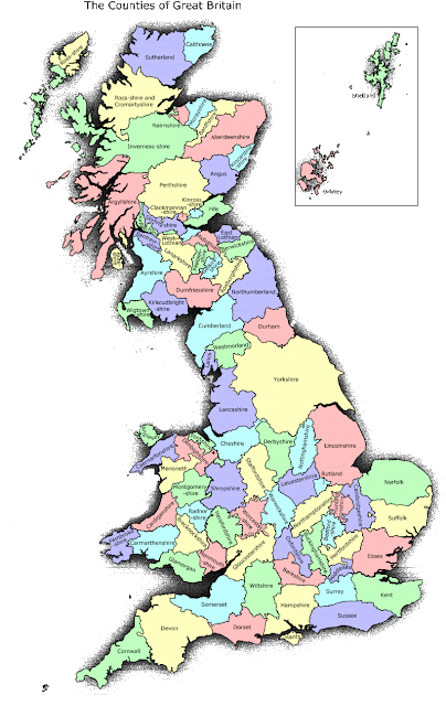 Map Of Scotland Counties. The map is shown curtesy of