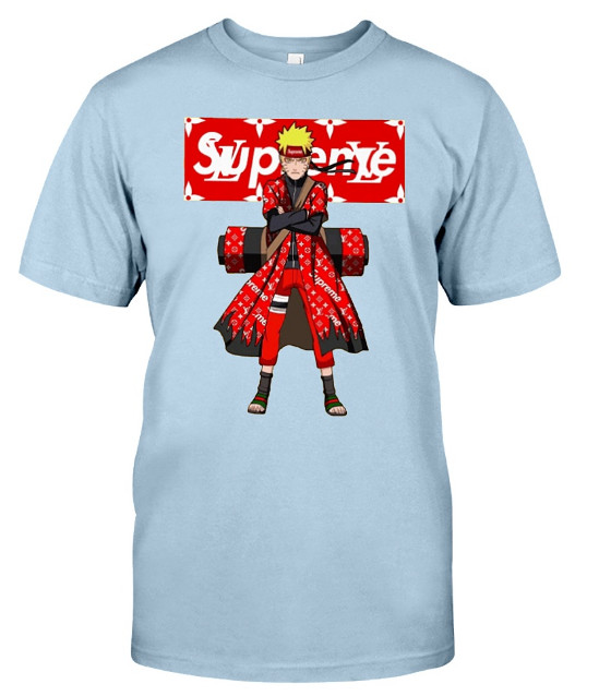 Naruto Supreme T Shirt Hoodie Jacket Sweatshirt Naruto Fans Tee Great T Shirt - supreme naruto roblox t shirt