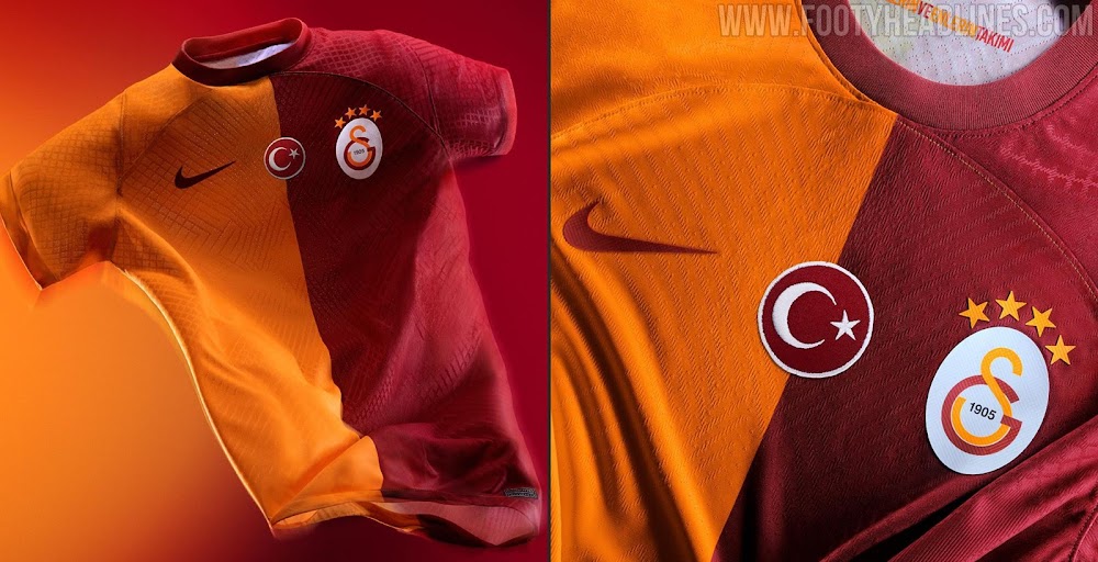 Galatasaray 23-24 Home Kit Released - Footy Headlines